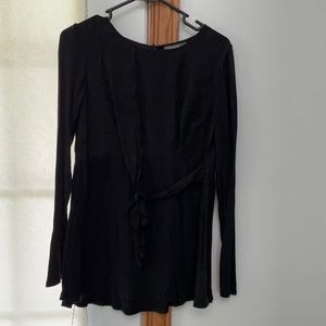 Black Maternity Blouse